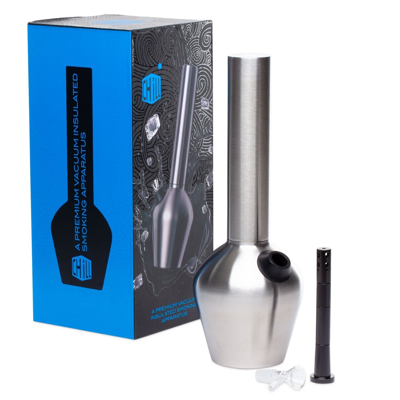 The Chill; The Stainless Steel Ceramic Interior Bong! VisineQueen